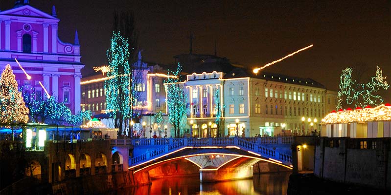 Отметить Рождество и Новый год в Словении 